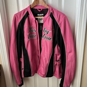 EUC Women’s authentic Harley Davidson mesh riding jacket